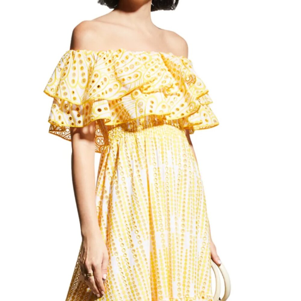 Charo Ruiz Isabella Maxi Dress Yellow